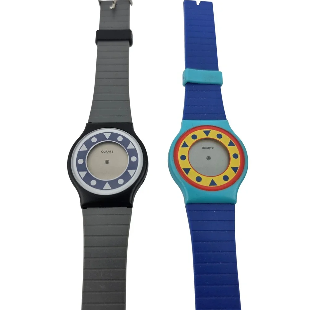 Avon Big Time Watch Set Vintage 1989 Two Watches AS IS‎ Parts